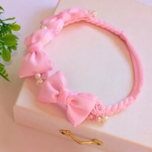 Faixinha trançada pedrarias