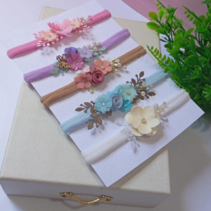 Kit de faixinhas em meia de seda